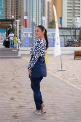 Rozamay Burkini Swimsuit-E015  Voile